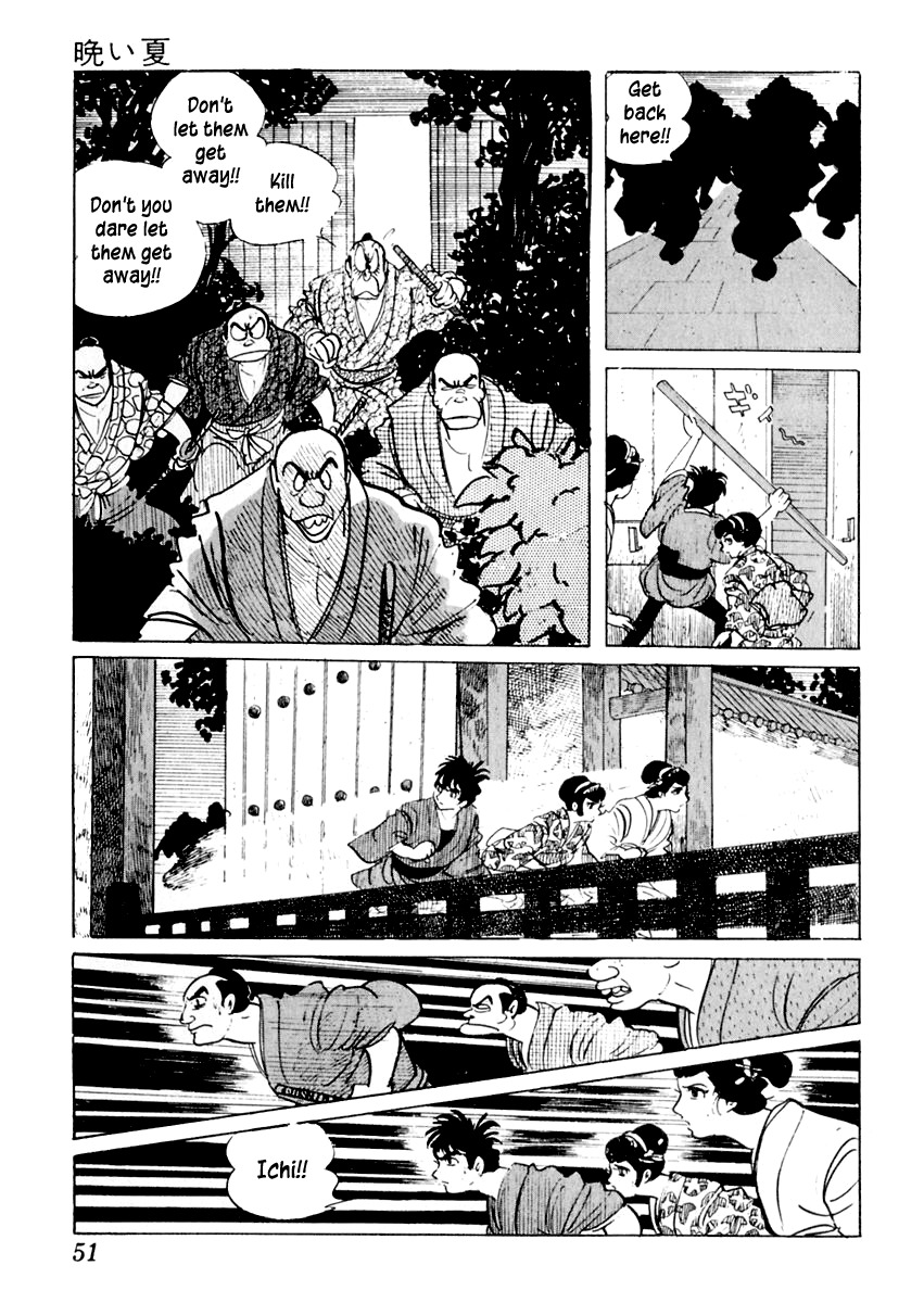 Sabu to Ichi Torimonohikae Chapter 6 page 51 - Chapter 6: Late Summer