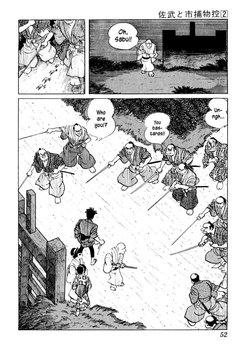 Sabu to Ichi Torimonohikae Chapter 6 page 52 - Chapter 6: Late Summer