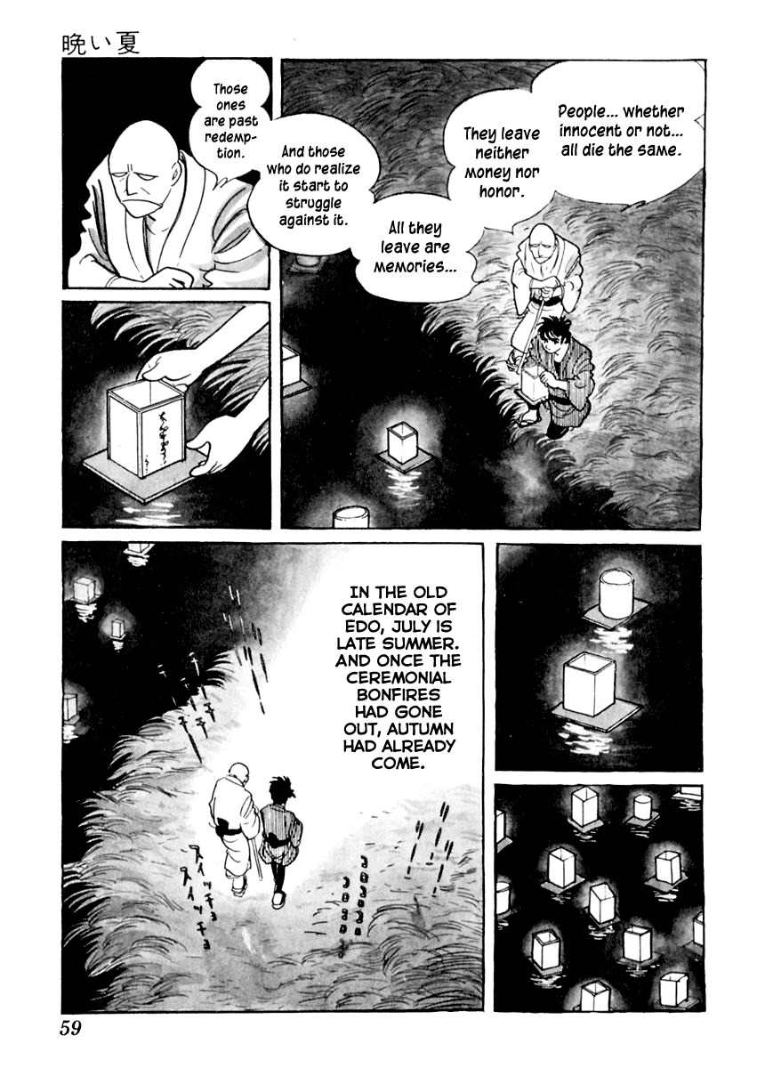 Sabu to Ichi Torimonohikae Chapter 6 page 58 - Chapter 6: Late Summer