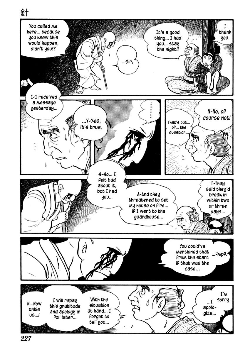 Sabu to Ichi Torimonohikae Chapter 63 page 23 - Chapter 63: Needle