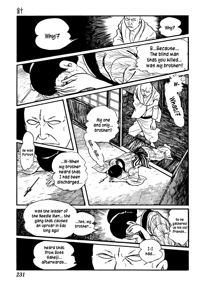 Sabu to Ichi Torimonohikae Chapter 63 page 27 - Chapter 63: Needle