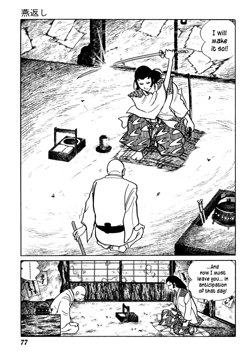 Sabu to Ichi Torimonohikae Chapter 66 page 10 - Chapter 66: Swallow Counter