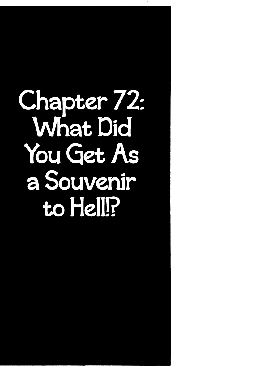 Sabu to Ichi Torimonohikae Chapter 72 page 1 - Chapter 72: What Did You Did You Get As a Souvenir to Hell!?