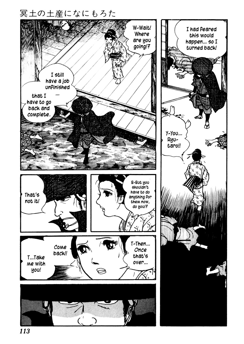 Sabu to Ichi Torimonohikae Chapter 72 page 24 - Chapter 72: What Did You Did You Get As a Souvenir to Hell!?
