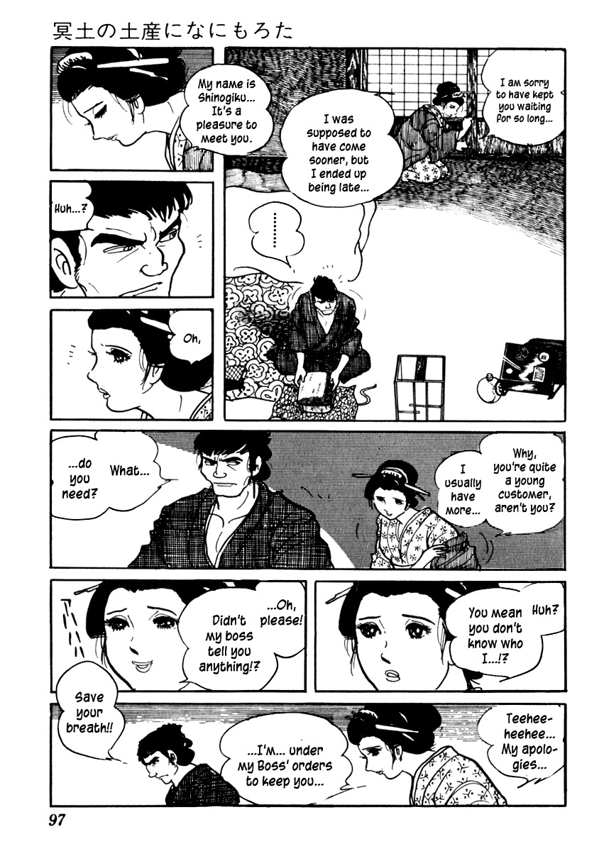 Sabu to Ichi Torimonohikae Chapter 72 page 8 - Chapter 72: What Did You Did You Get As a Souvenir to Hell!?