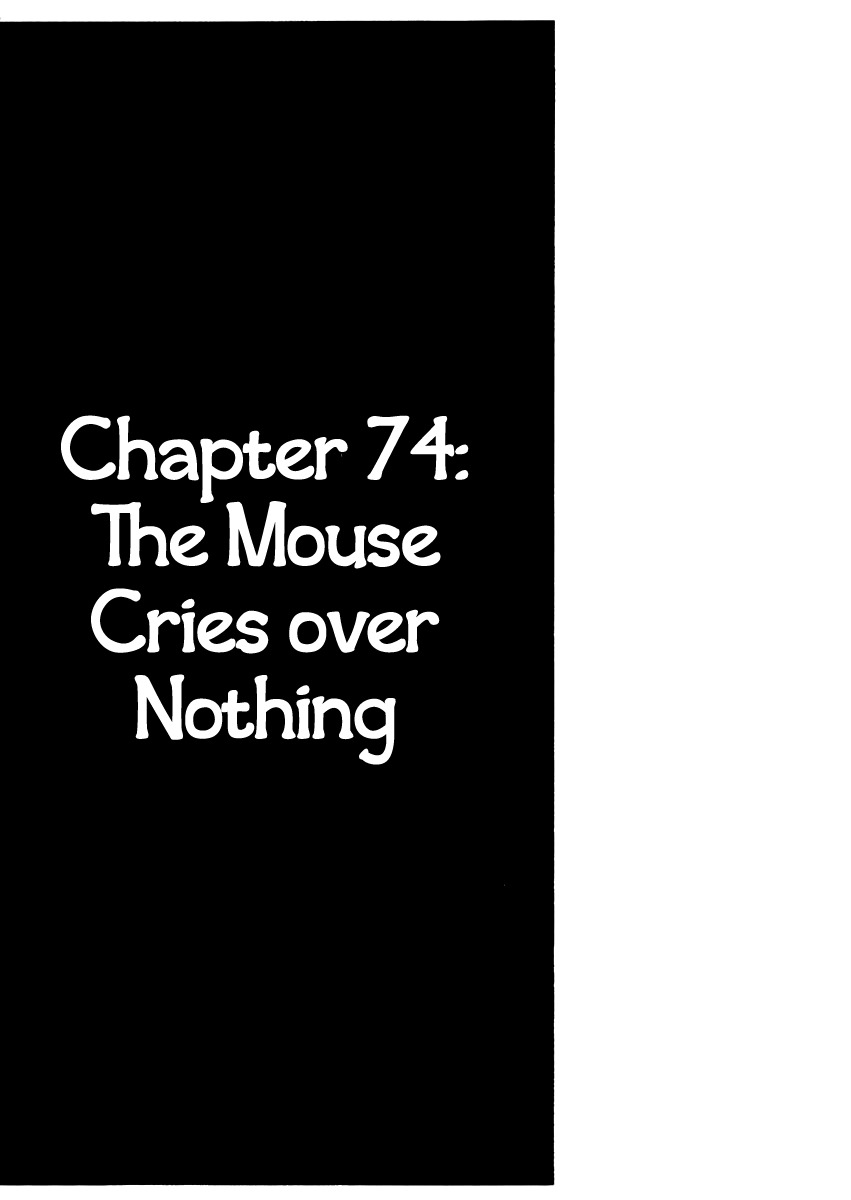 Sabu to Ichi Torimonohikae Chapter 74 page 1 - Chapter 74: The Mouse Cries over Nothing