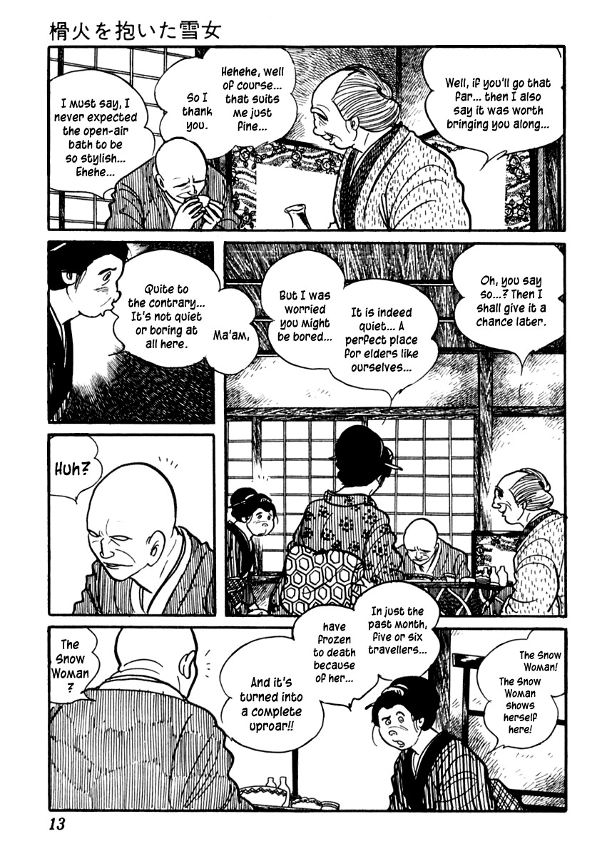 Sabu to Ichi Torimonohikae Chapter 77 page 17 - Chapter 77: The Snow Woman Who Embraced the Bonfire