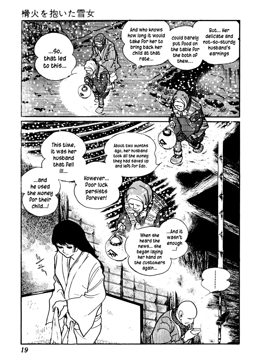 Sabu to Ichi Torimonohikae Chapter 77 page 23 - Chapter 77: The Snow Woman Who Embraced the Bonfire