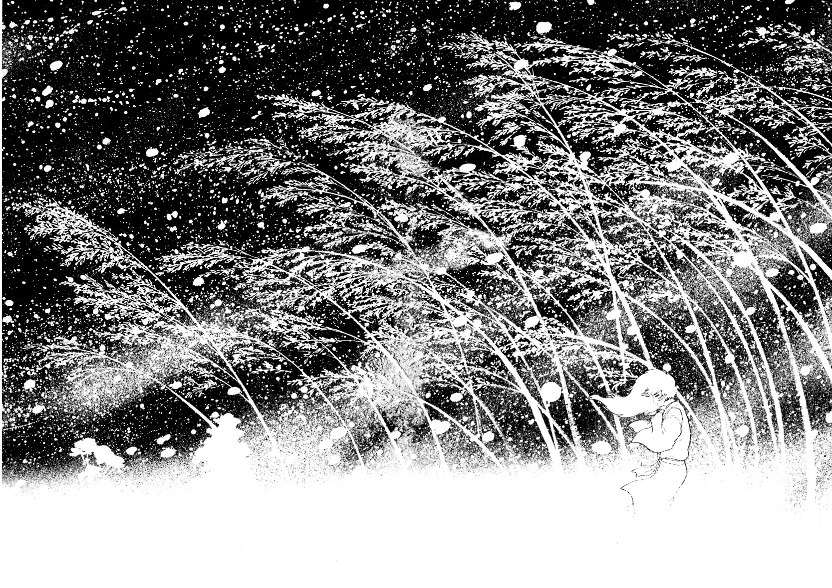 Sabu to Ichi Torimonohikae Chapter 77 page 34 - Chapter 77: The Snow Woman Who Embraced the Bonfire