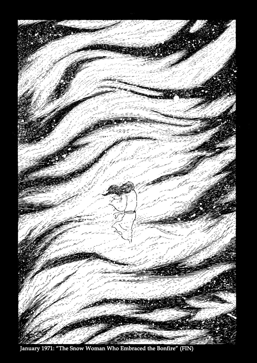 Sabu to Ichi Torimonohikae Chapter 77 page 35 - Chapter 77: The Snow Woman Who Embraced the Bonfire