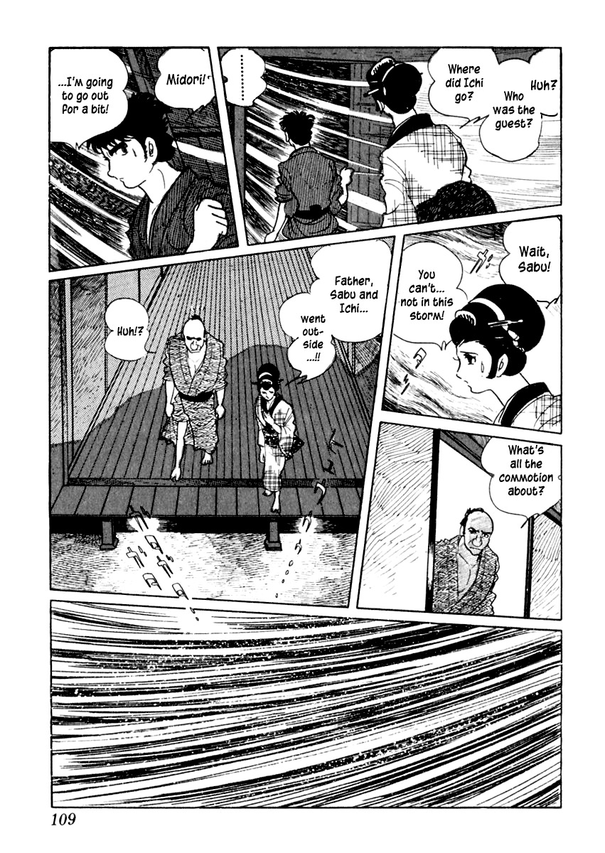 Sabu to Ichi Torimonohikae Chapter 8 page 12 - Chapter 8: The Stormy Day