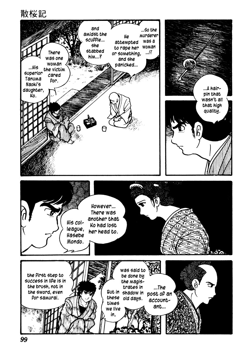 Sabu to Ichi Torimonohikae Chapter 80 page 10 - Chapter 80: Chronicles of the Scattered Cherry Blossoms