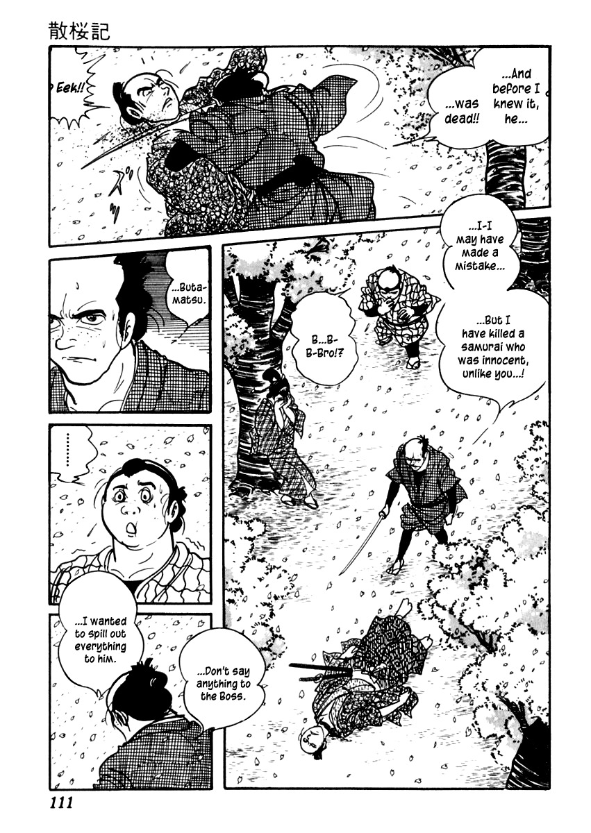 Sabu to Ichi Torimonohikae Chapter 80 page 22 - Chapter 80: Chronicles of the Scattered Cherry Blossoms