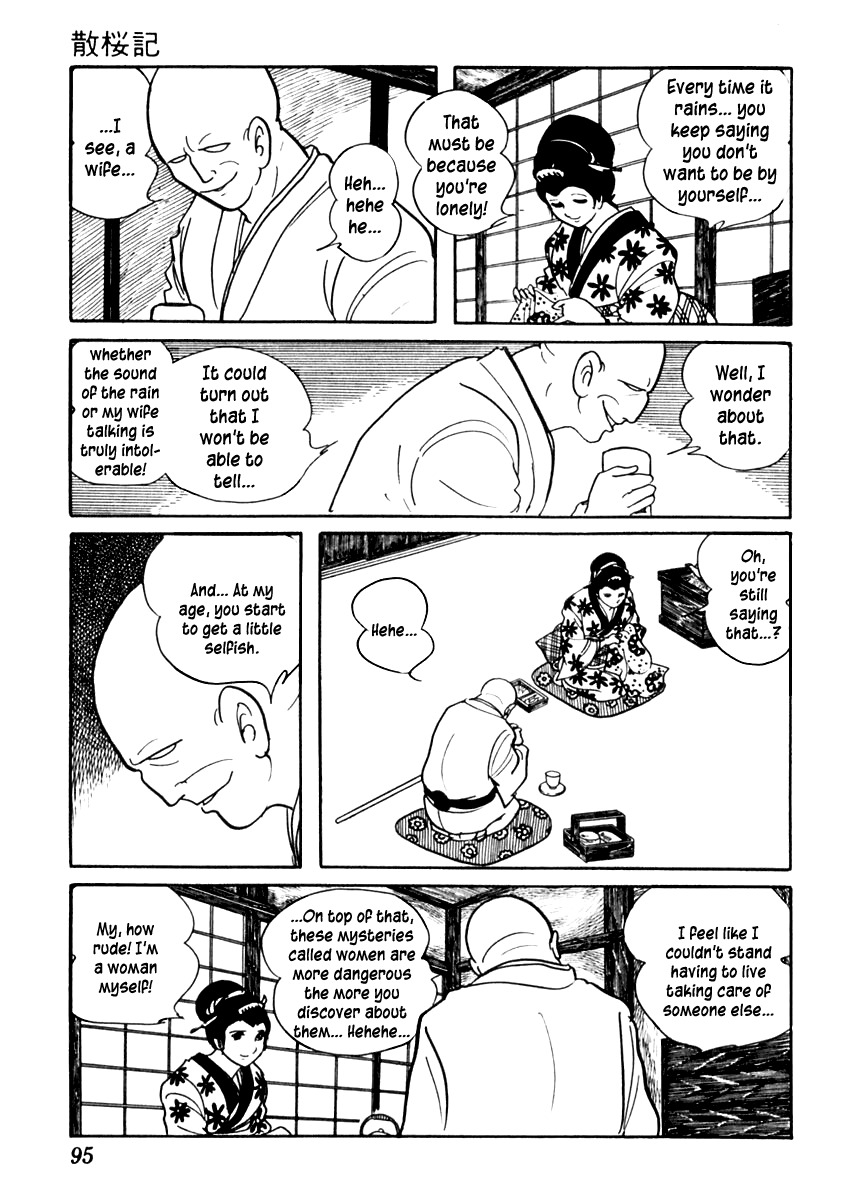 Sabu to Ichi Torimonohikae Chapter 80 page 6 - Chapter 80: Chronicles of the Scattered Cherry Blossoms