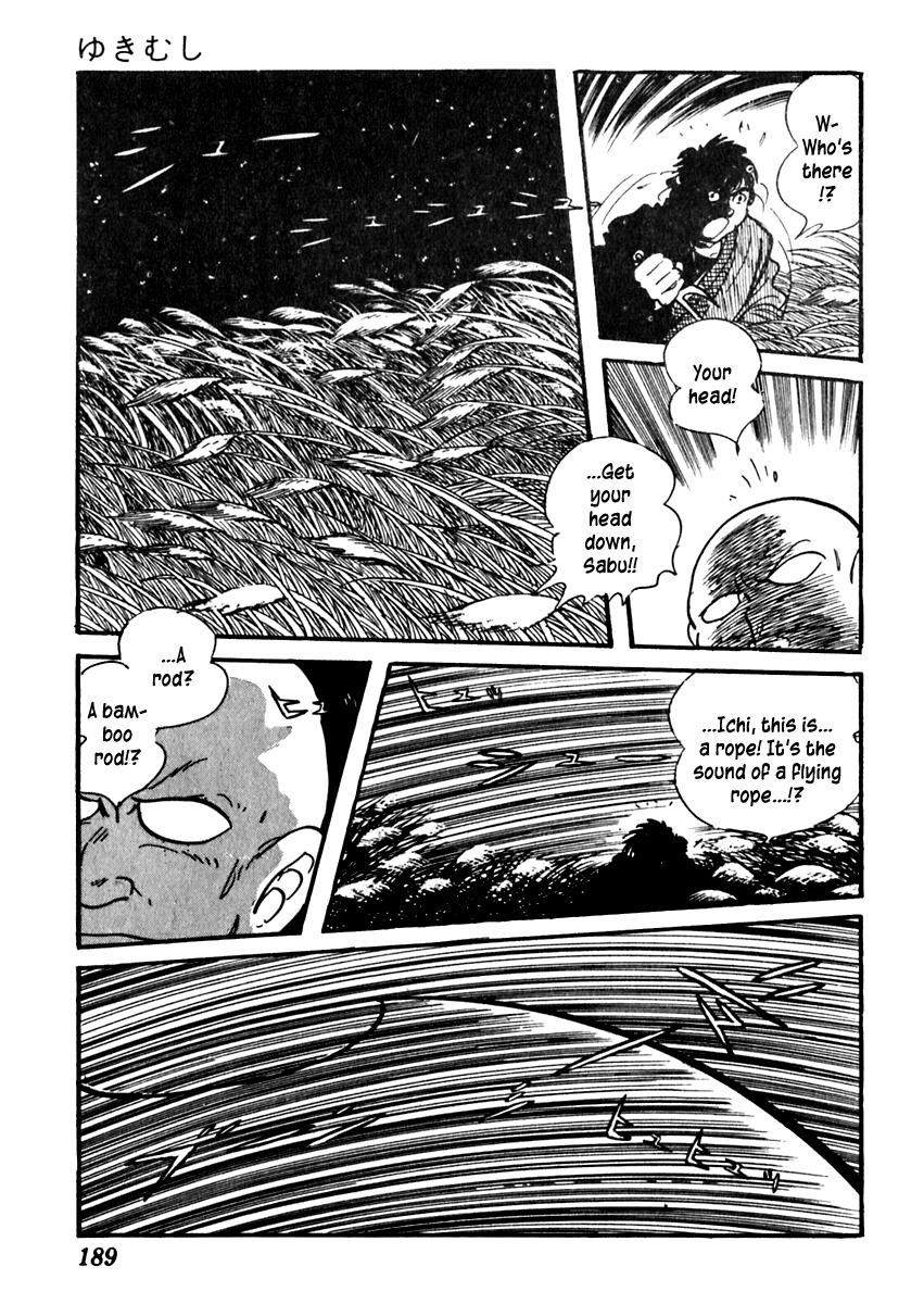 Sabu to Ichi Torimonohikae Chapter 82 page 35 - Chapter 82: Snow Aphid