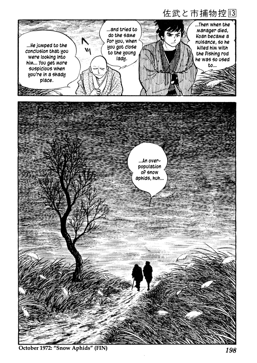 Sabu to Ichi Torimonohikae Chapter 82 page 43 - Chapter 82: Snow Aphid
