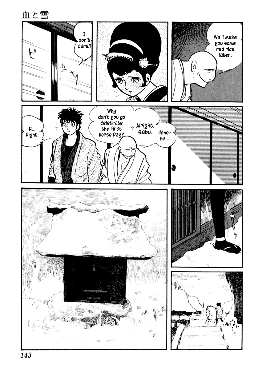 Sabu to Ichi Torimonohikae Chapter 9 page 10 - Chapter 9: Blood and Snow