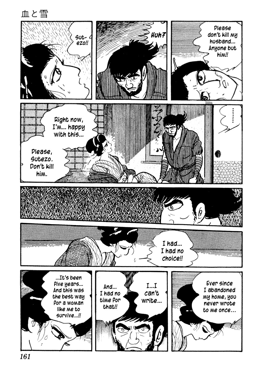 Sabu to Ichi Torimonohikae Chapter 9 page 27 - Chapter 9: Blood and Snow