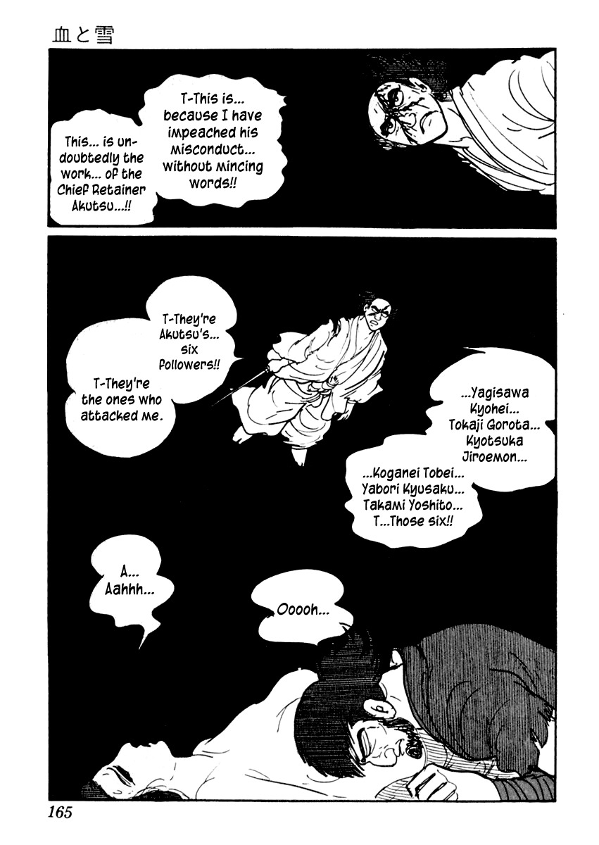 Sabu to Ichi Torimonohikae Chapter 9 page 31 - Chapter 9: Blood and Snow