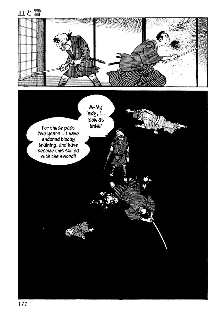 Sabu to Ichi Torimonohikae Chapter 9 page 37 - Chapter 9: Blood and Snow