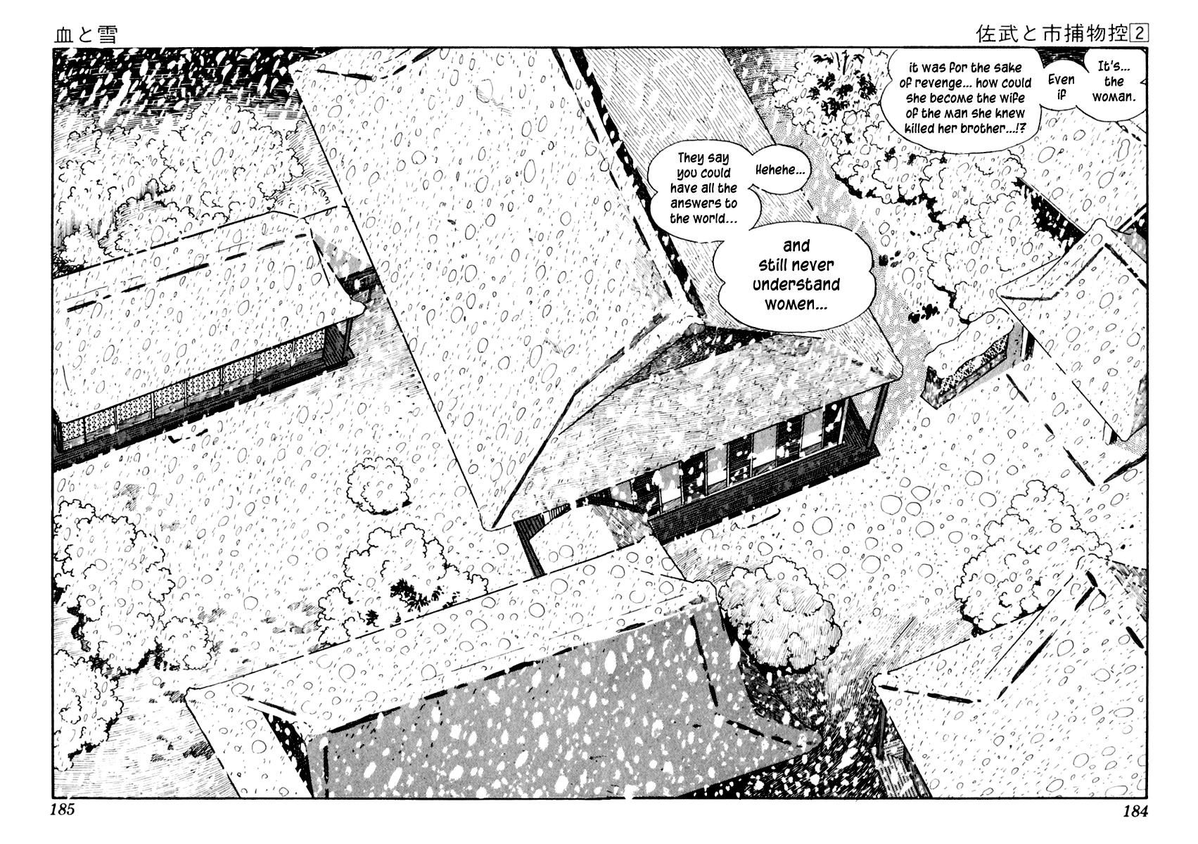 Sabu to Ichi Torimonohikae Chapter 9 page 50 - Chapter 9: Blood and Snow