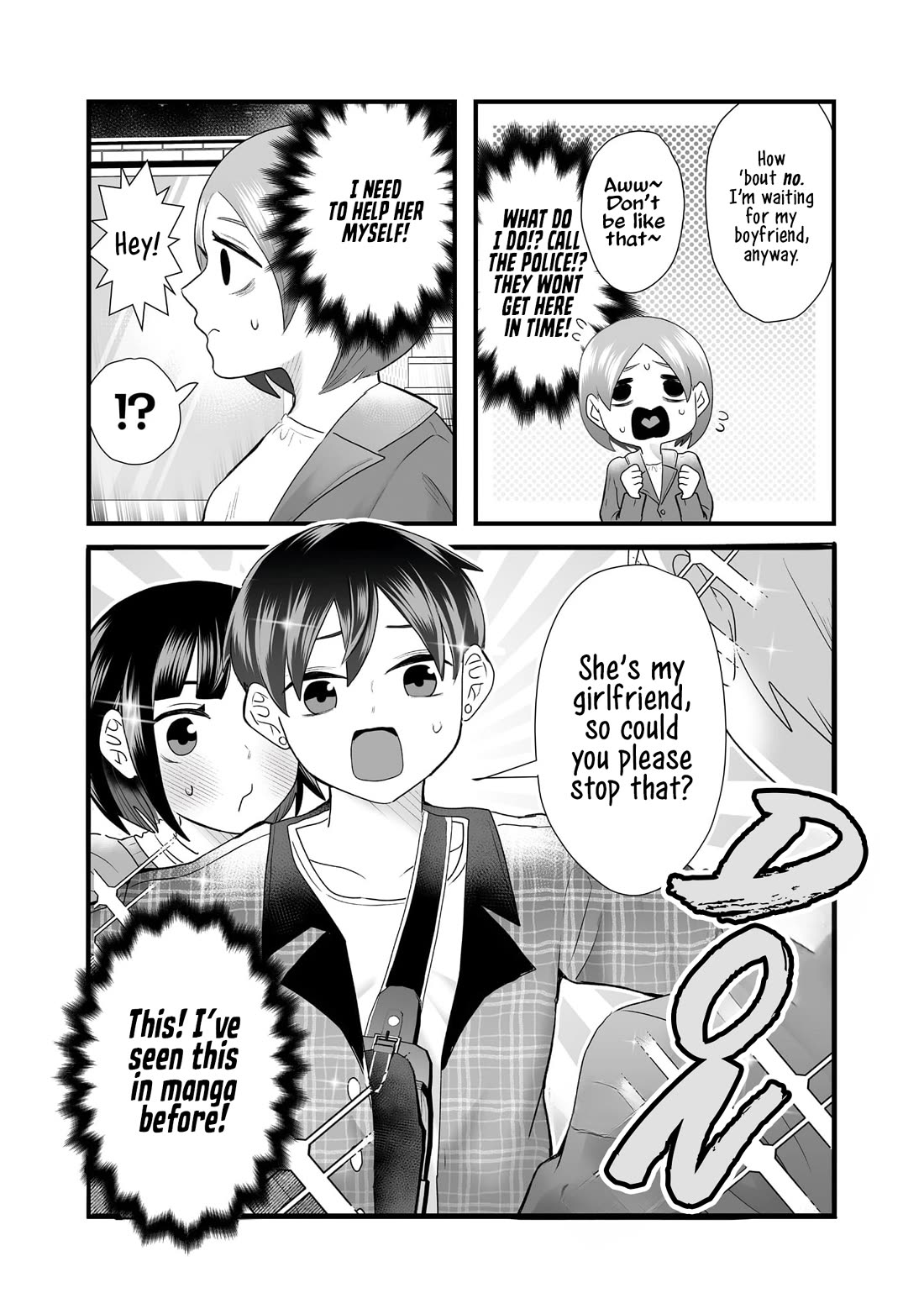 Sacchan and Ken-chan Are Going at it Again Chapter 11 page 3 - Chapter 11: The neighbor saw them.