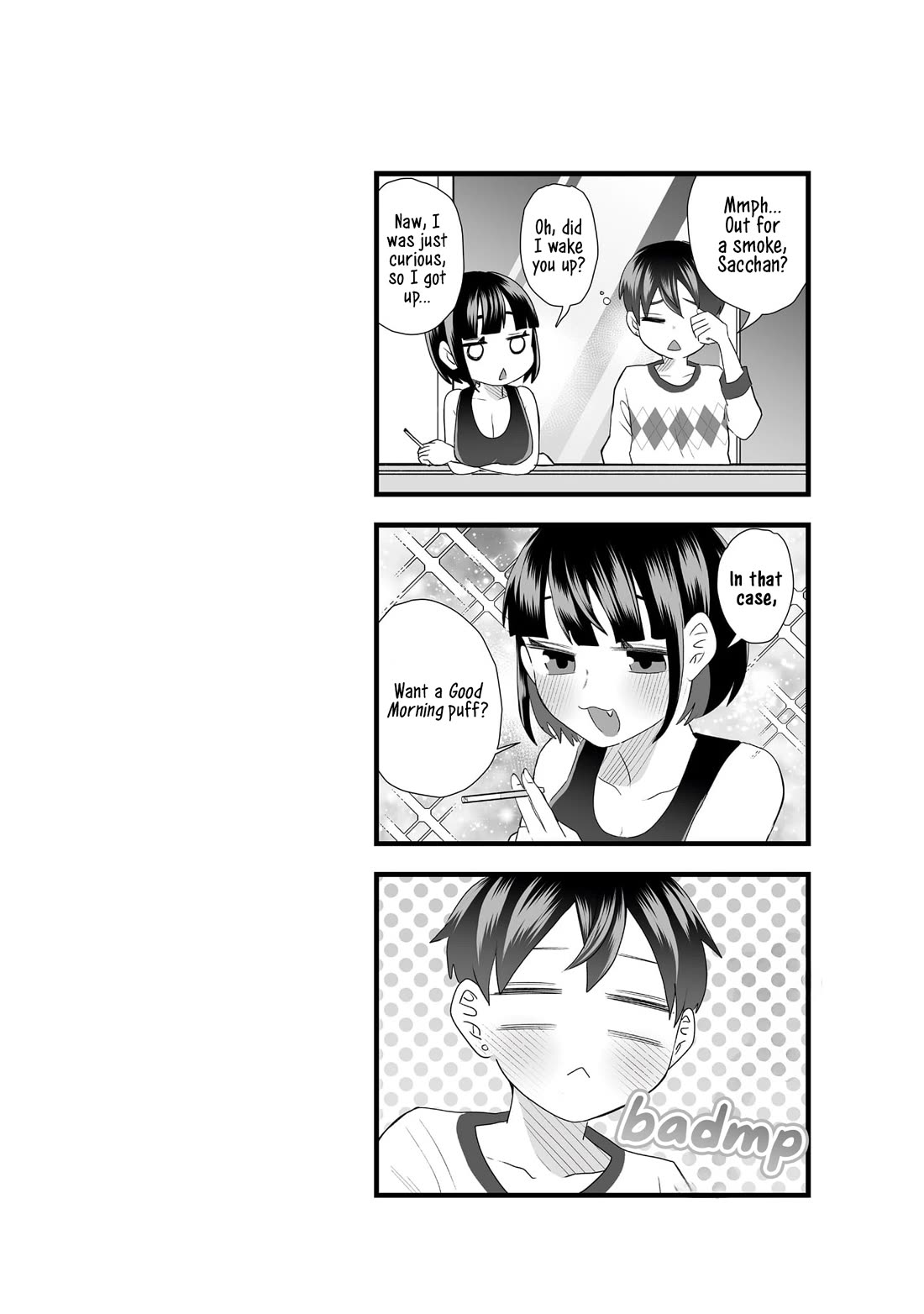 Sacchan and Ken-chan Are Going at it Again Chapter 14 page 7 - Chapter 14: My boyfriend propositions weird.