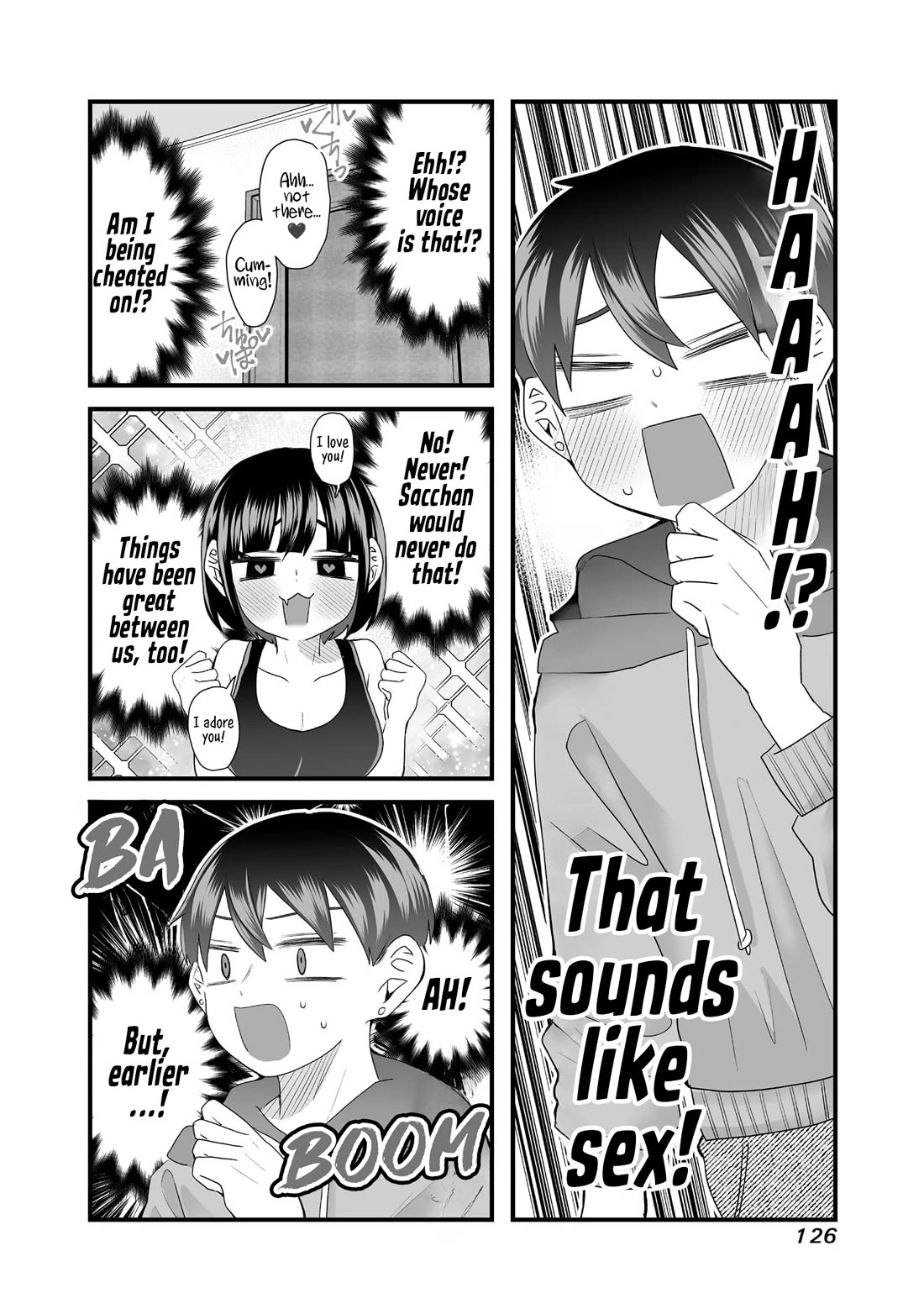 Sacchan and Ken-chan Are Going at it Again Chapter 15 page 2 - Chapter 15: My girlfriend is hiding something.