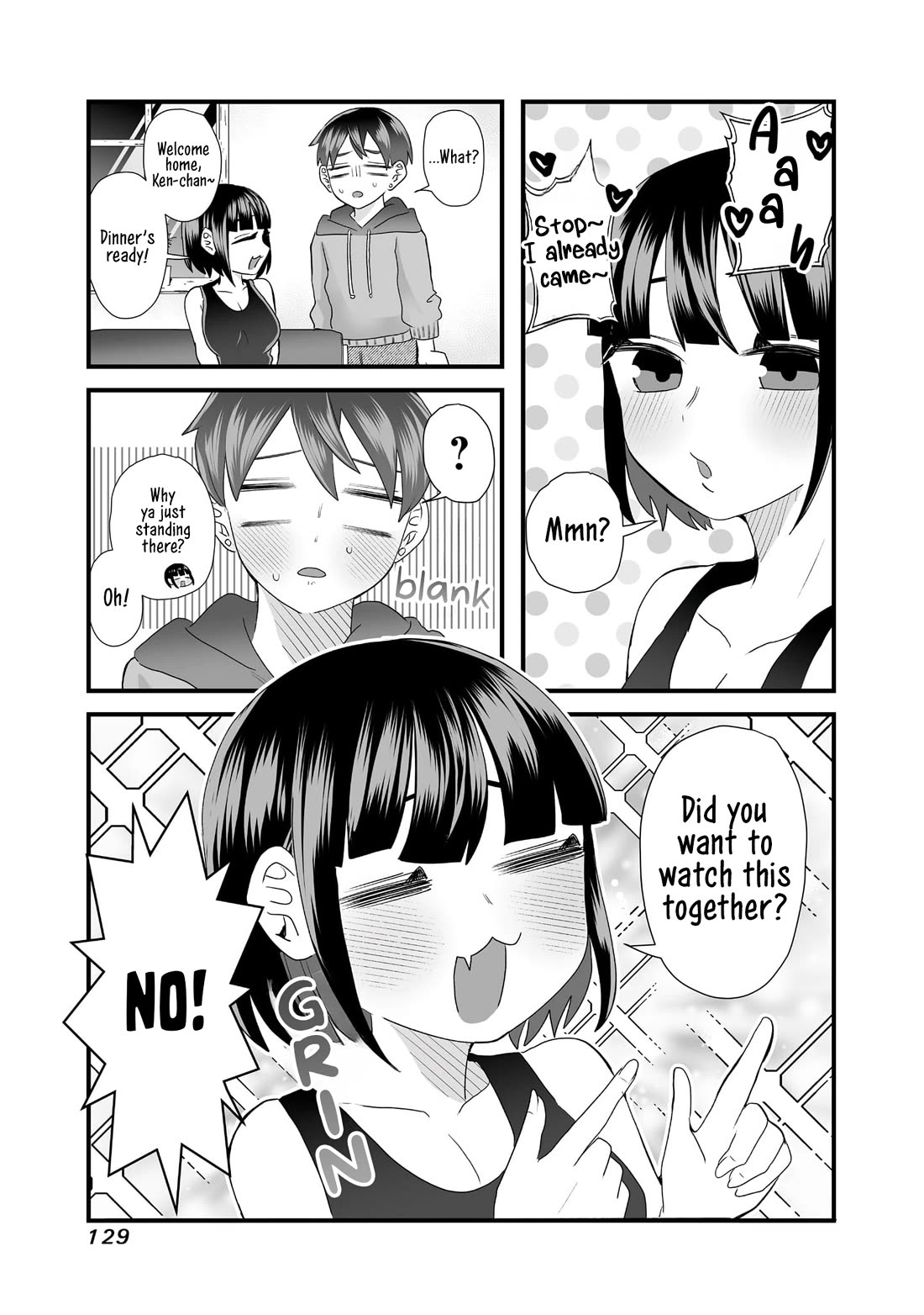 Sacchan and Ken-chan Are Going at it Again Chapter 15 page 5 - Chapter 15: My girlfriend is hiding something.