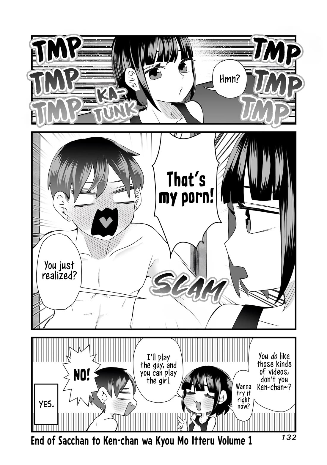 Sacchan and Ken-chan Are Going at it Again Chapter 15 page 8 - Chapter 15: My girlfriend is hiding something.