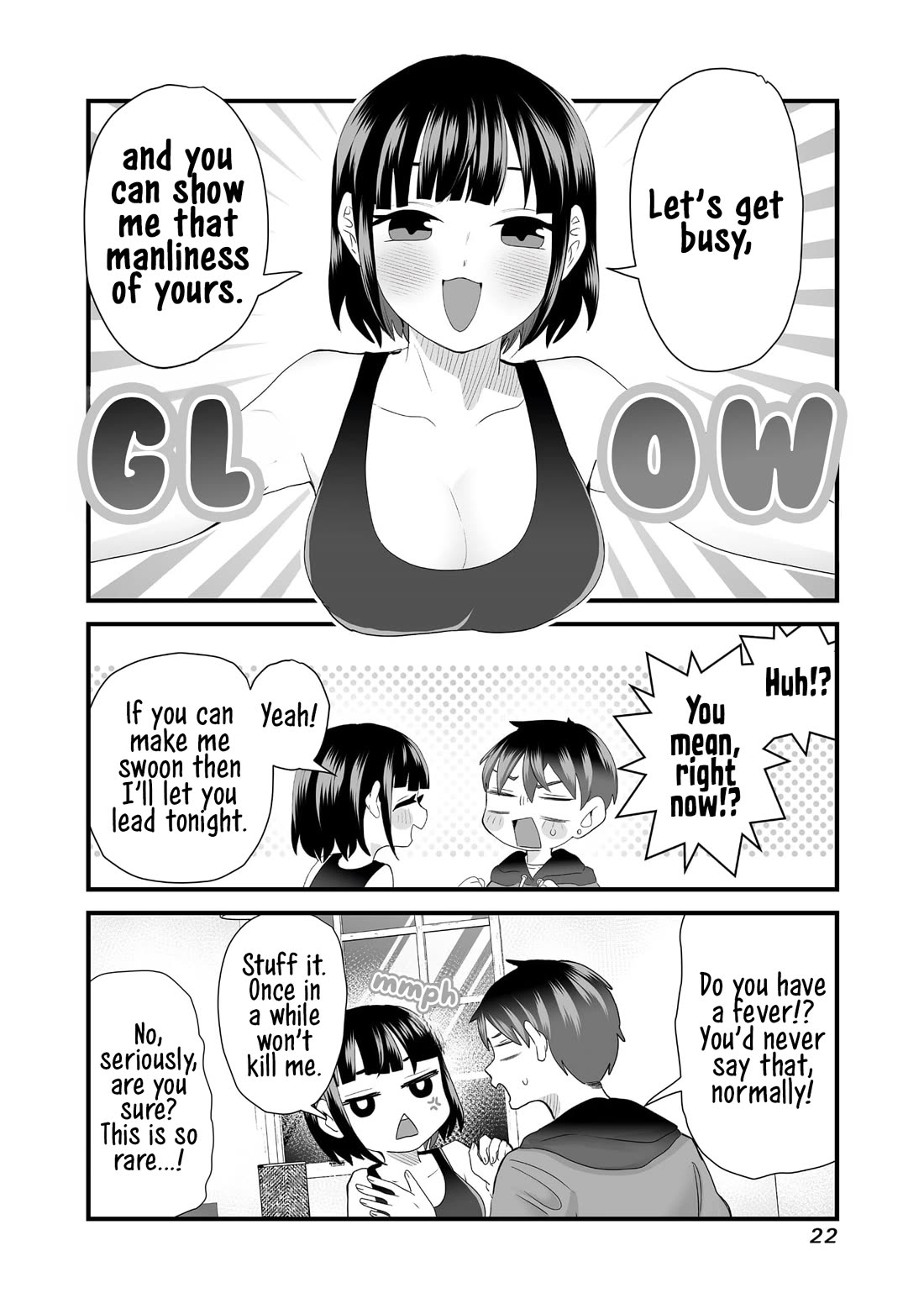 Sacchan and Ken-chan Are Going at it Again Chapter 3 page 2 - Chapter 3: My boyfriend wants to show off his manliness.