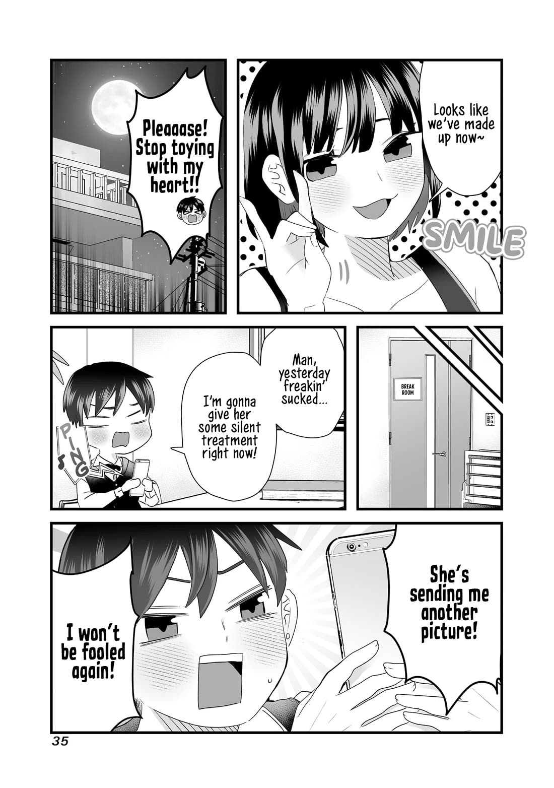 Sacchan and Ken-chan Are Going at it Again Chapter 4 page 7 - Chapter 4: My girlfriend is toying with me.
