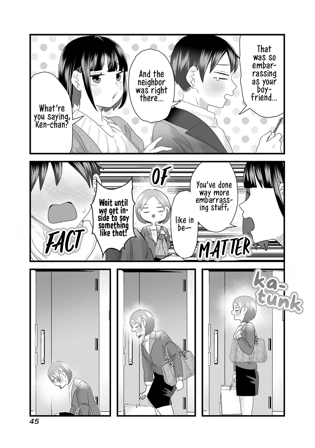Sacchan and Ken-chan Are Going at it Again Chapter 5 page 7 - Chapter 5: The neighbor wants to stan them.