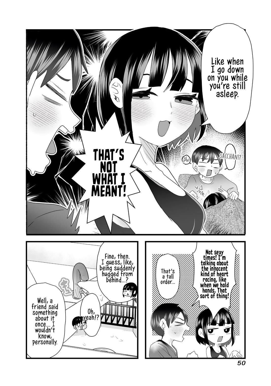 Sacchan and Ken-chan Are Going at it Again Chapter 6 page 2 - Chapter 6: My boyfriend is going to make me a woman.