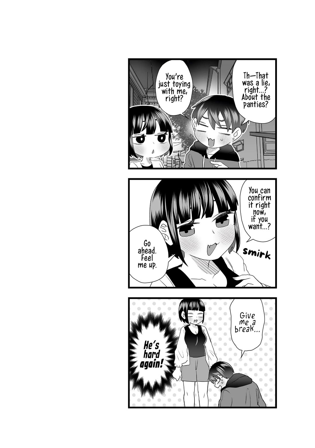 Sacchan and Ken-chan Are Going at it Again Chapter 7 page 10 - Chapter 7: She's not wearing any.