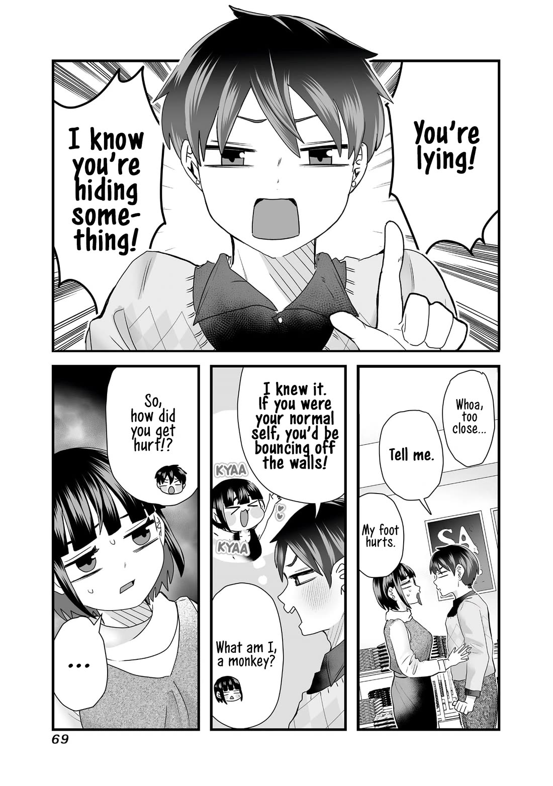 Sacchan and Ken-chan Are Going at it Again Chapter 8 page 3 - Chapter 8: My boyfriend knows everything.