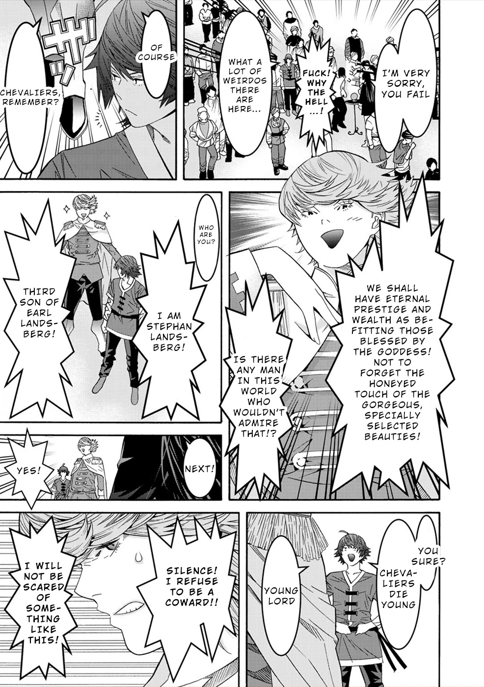 Sacred Chevalier Chapter 4 page 5 - Chapter 4