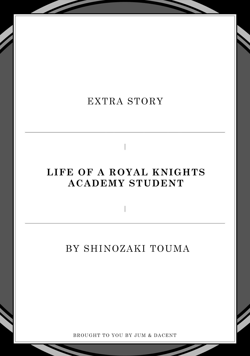 Sacred Chevalier Chapter 5.1 page 1 - Chapter 5.1: [Story] Life of A Royal Knights Academy Student