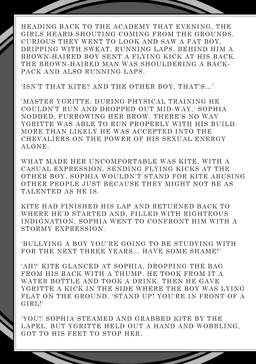Sacred Chevalier Chapter 5.1 page 5 - Chapter 5.1: [Story] Life of A Royal Knights Academy Student