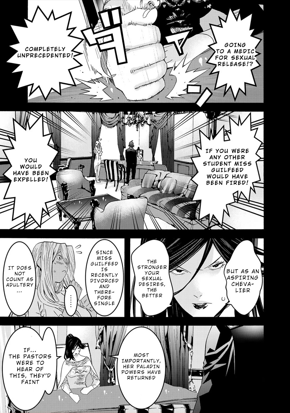 Sacred Chevalier Chapter 5 page 3 - Chapter 5