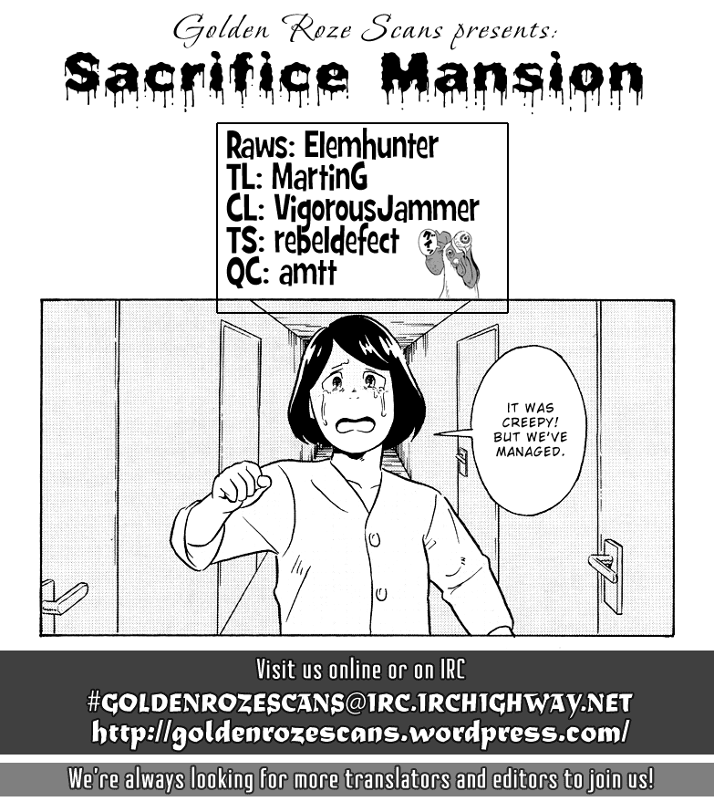 Sacrifice Mansion Chapter 0 page 1 - Chapter 0: Oneshot