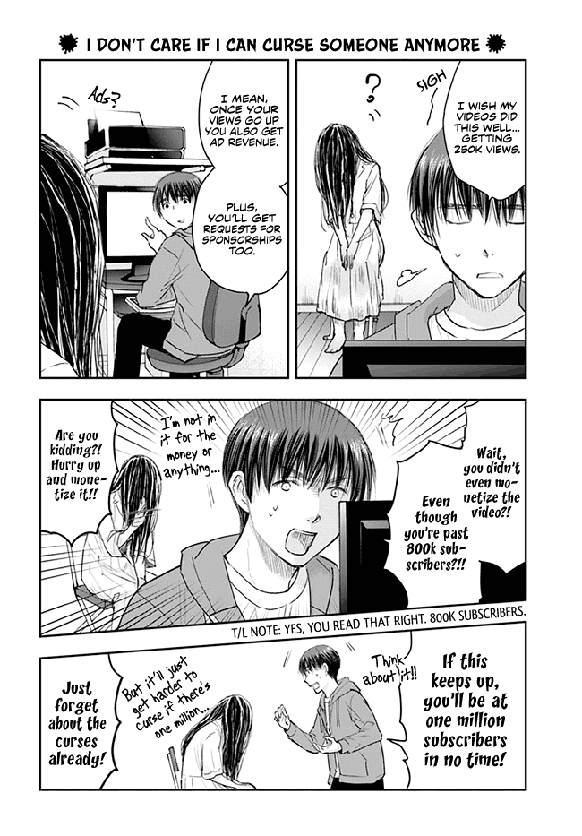 Sadako-san and Sadako-chan Chapter 2 page 11 - Chapter 2: Kazuma The YouTuber