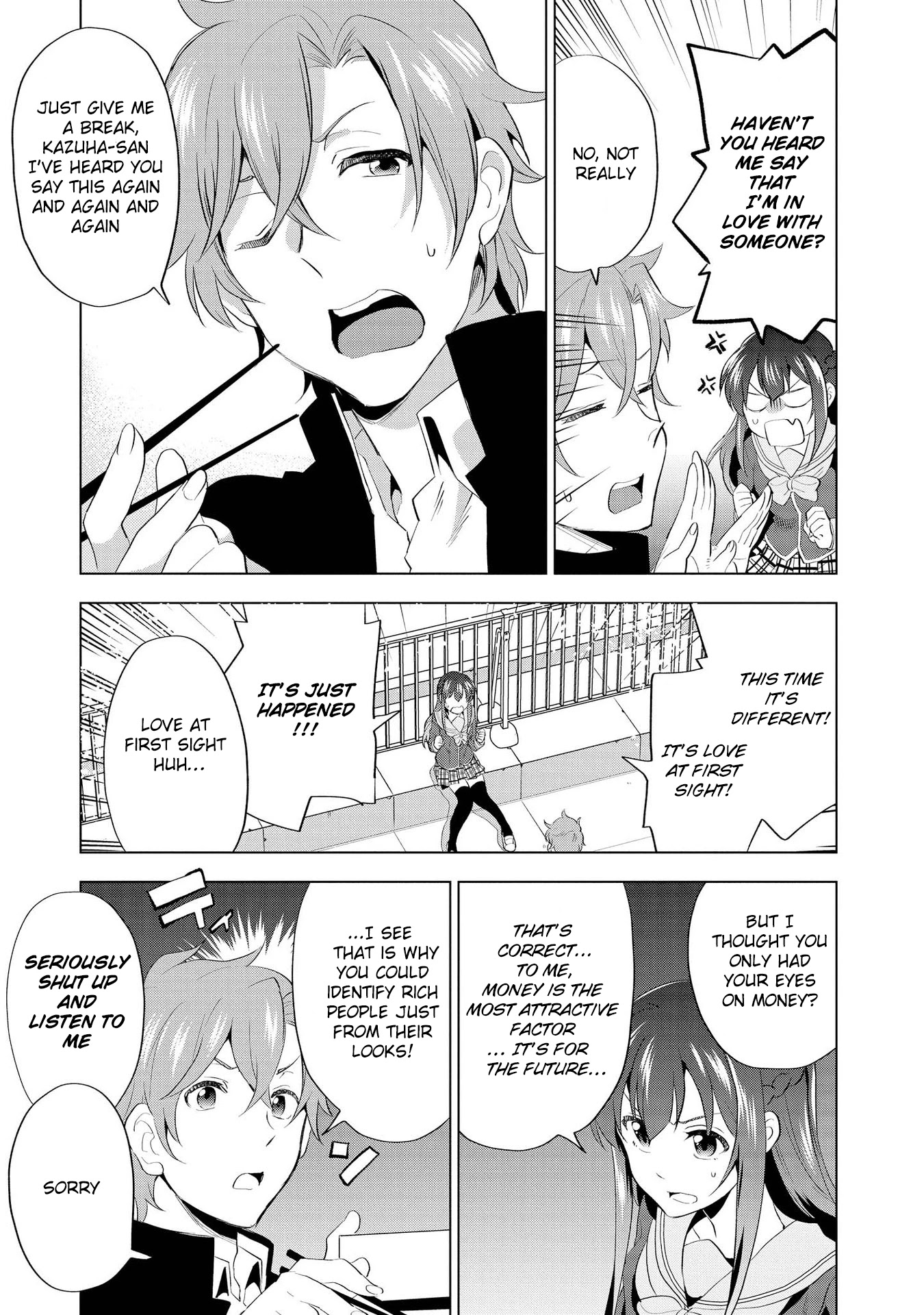 Sadohara Kazuha Wa Kanpeki Desuka? Chapter 1.2 page 9 - Chapter 1.2: Her name is Sadohara Kazuha