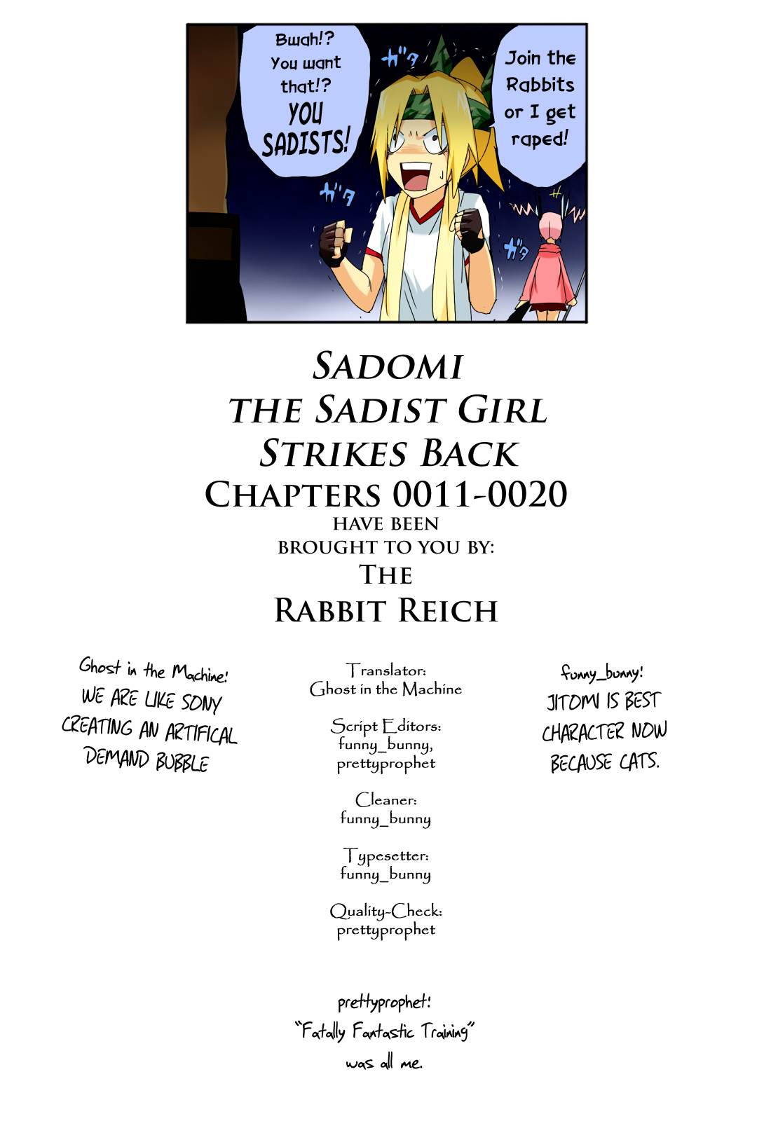 Sadomi the Sadist Girl Strikes Back Chapter 1.30-2 page 26 - Chapter 1-30 v2