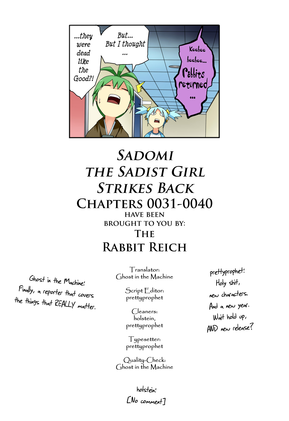Sadomi the Sadist Girl Strikes Back Chapter 31.40-2 page 11 - Chapter 31-40 v2
