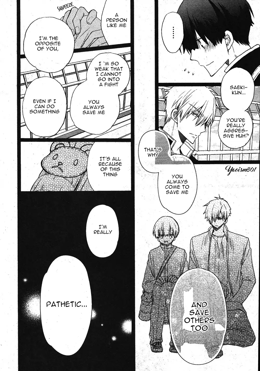 Saeki-kun ni tsunagatchau! Chapter 4 page 10 - Chapter 4