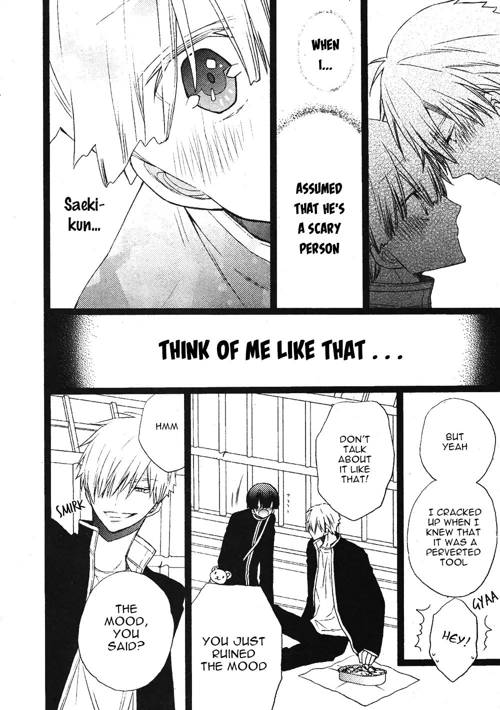 Saeki-kun ni tsunagatchau! Chapter 4 page 14 - Chapter 4