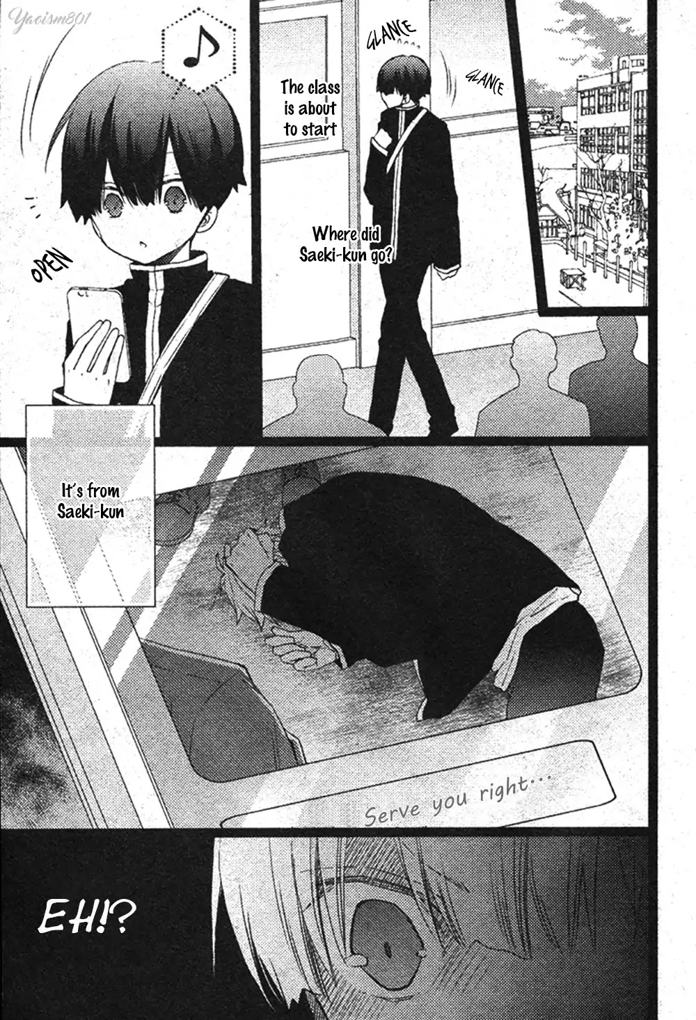 Saeki-kun ni tsunagatchau! Chapter 4 page 17 - Chapter 4