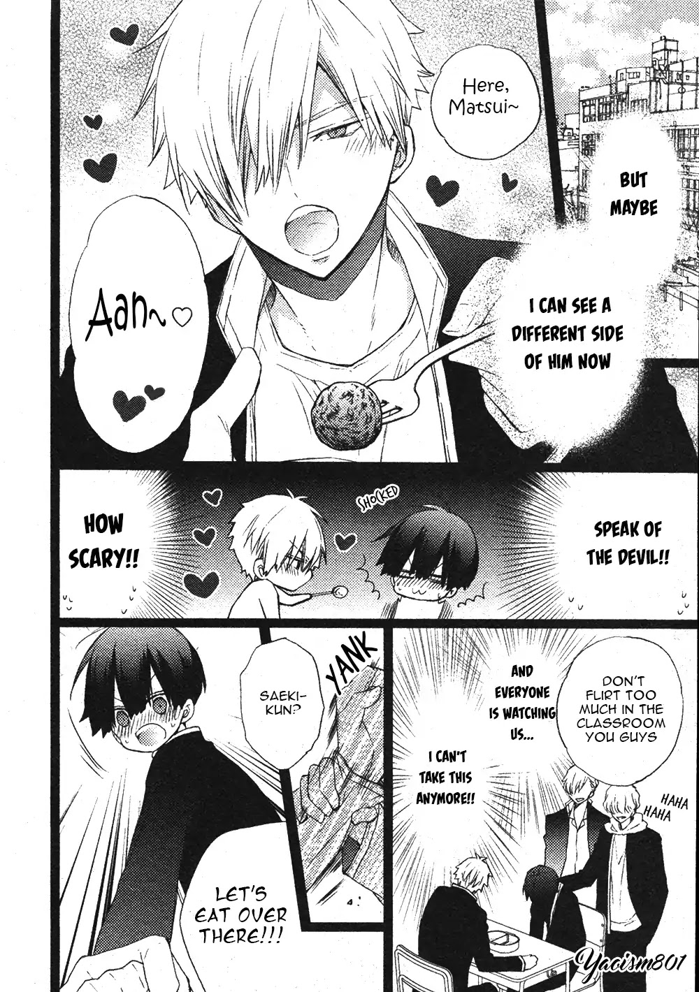 Saeki-kun ni tsunagatchau! Chapter 4 page 8 - Chapter 4