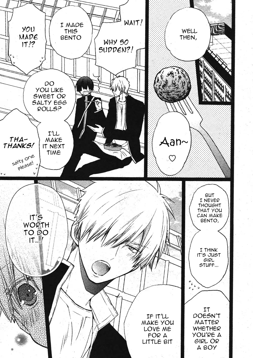 Saeki-kun ni tsunagatchau! Chapter 4 page 9 - Chapter 4